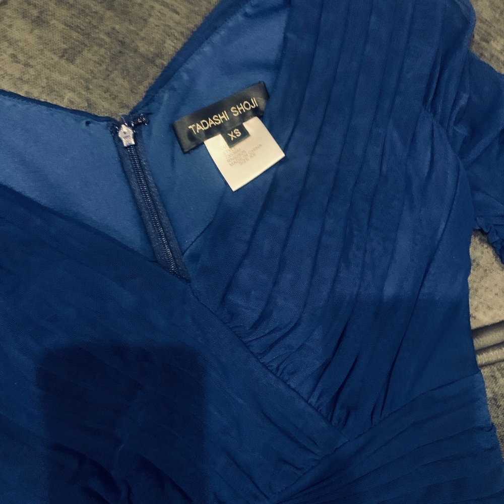 Blue dress